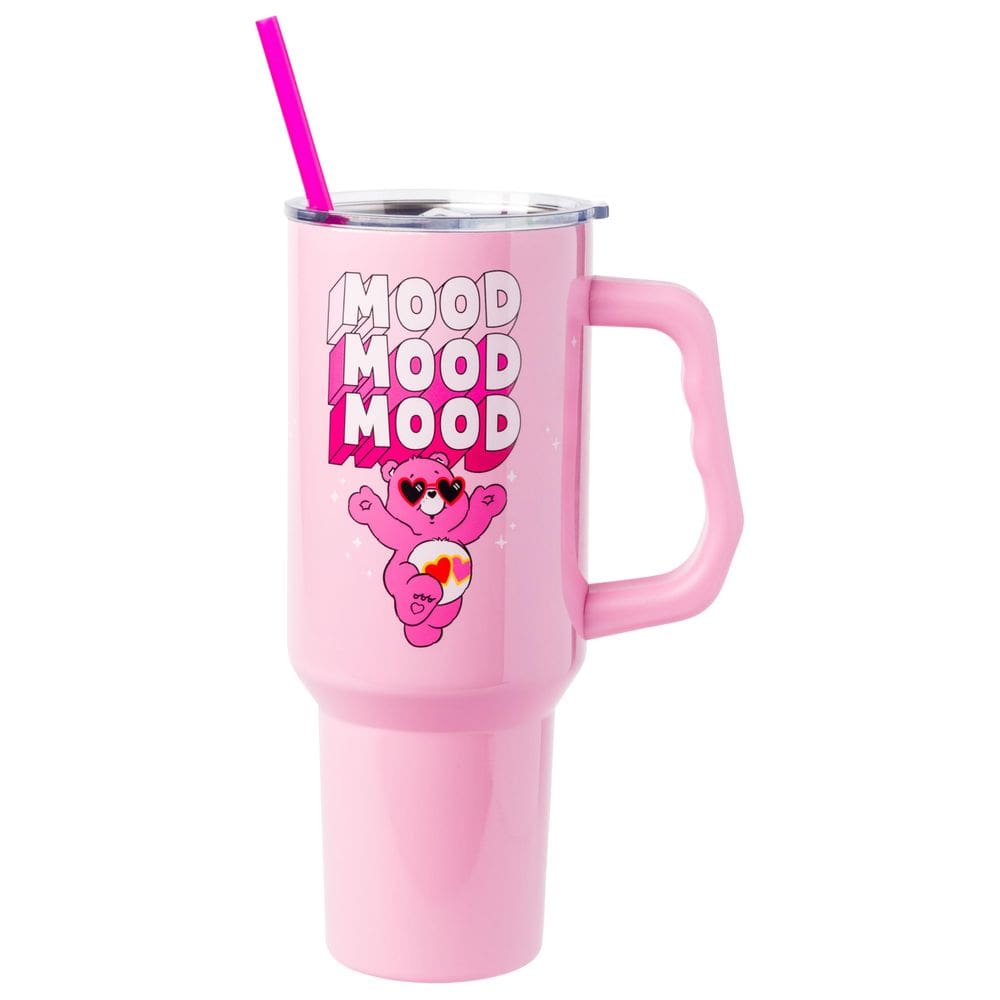Copo Silver Buffalo Care Bears “Mood” 1,2 L em aço inoxidável