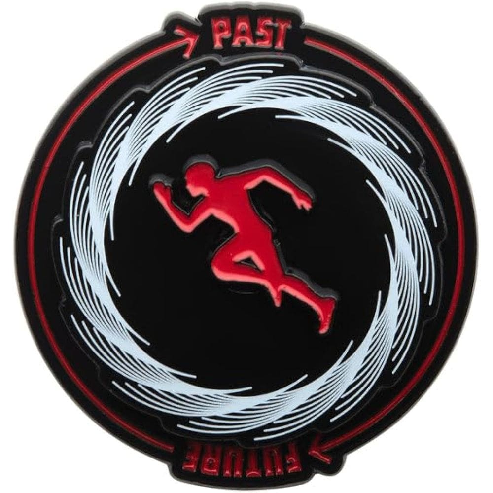 Alfinete esmaltado de lapela DC Comics The Flash Spinning Pin 4 cm x 4,2 cm