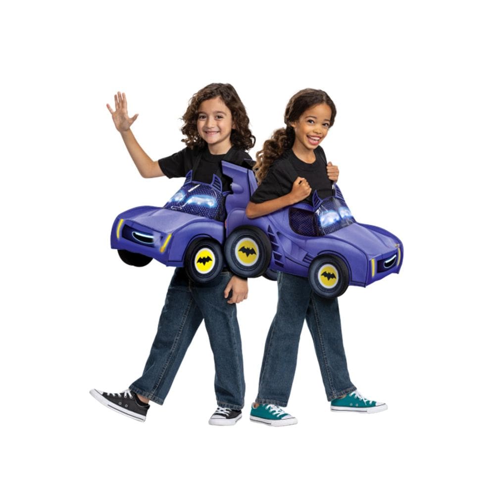 Disfarce de acessório de fantasia Bam 3D Light Up Vehicle Batwheels