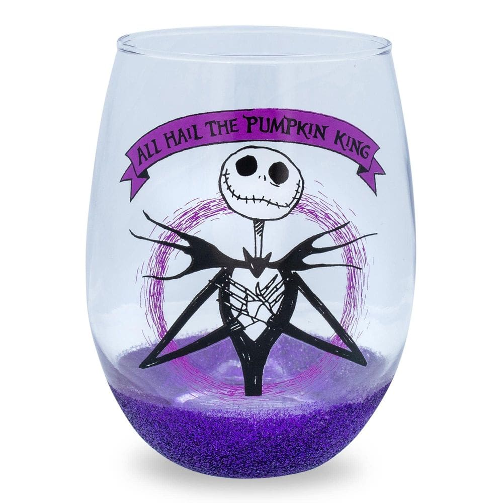 Copo de vinho sem haste Silver Buffalo Disney Nightmare Before