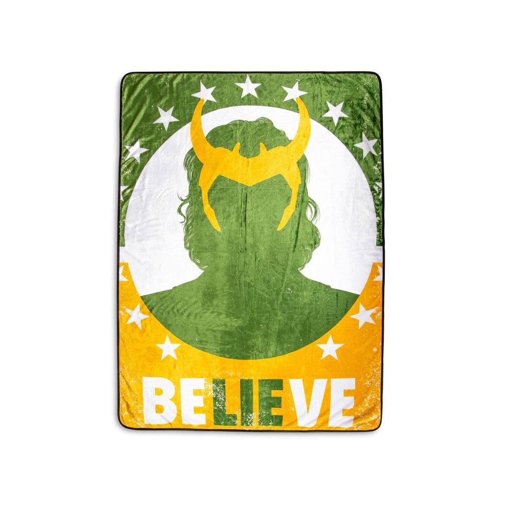 Cobertor Toynk Marvel Studios Loki Believe 114 x 152 cm