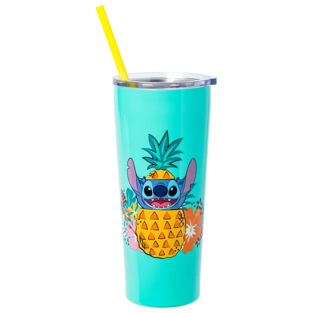 Copo Silver Buffalo Lilo and Stitch Ohana Family 650 ml