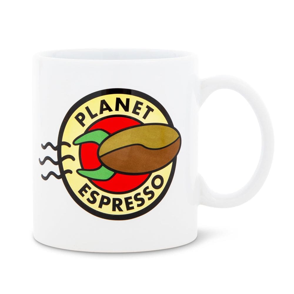 Caneca de café Silver Buffalo Futurama Planet Espresso 600ml