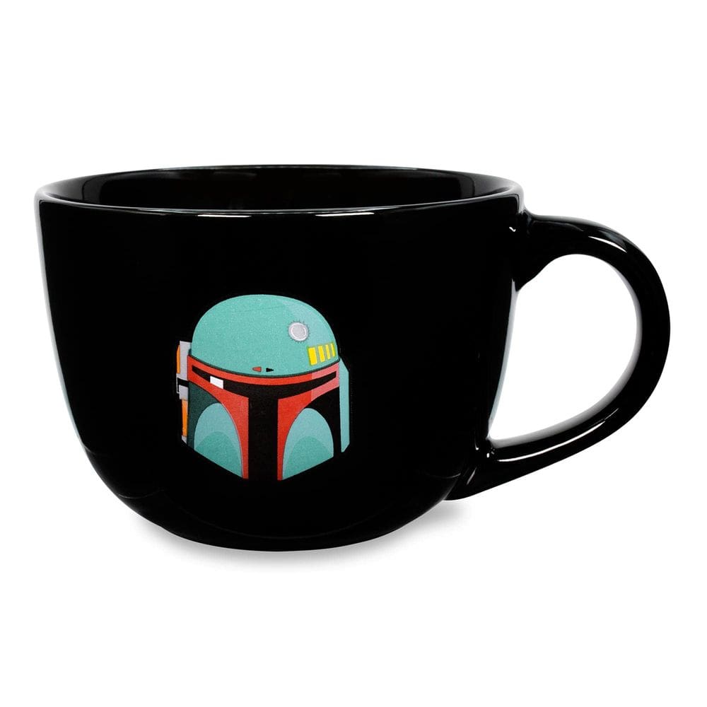 Taça de caneca de sopa Boba Fett Star Wars The Mandalorian 700ml
