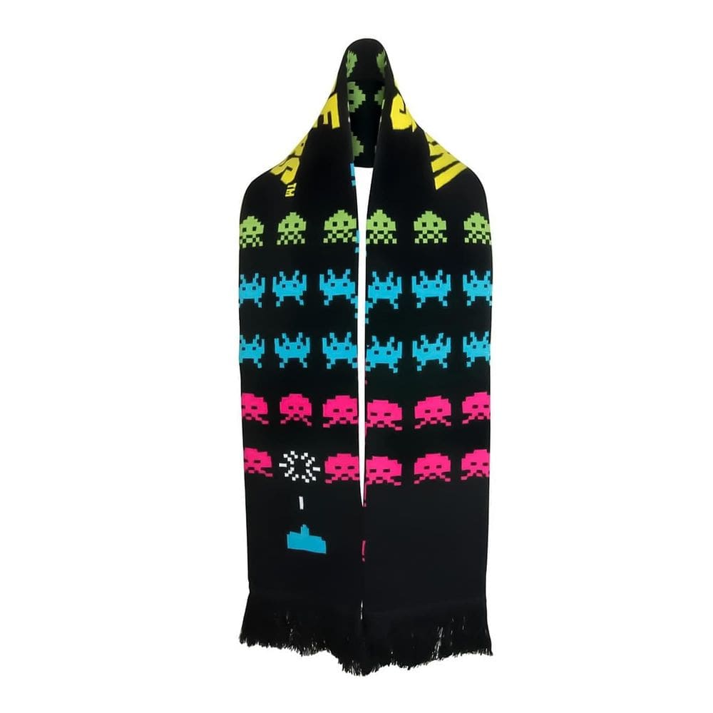 Lenço The Coop Space Invaders Knit Reversível Unissex