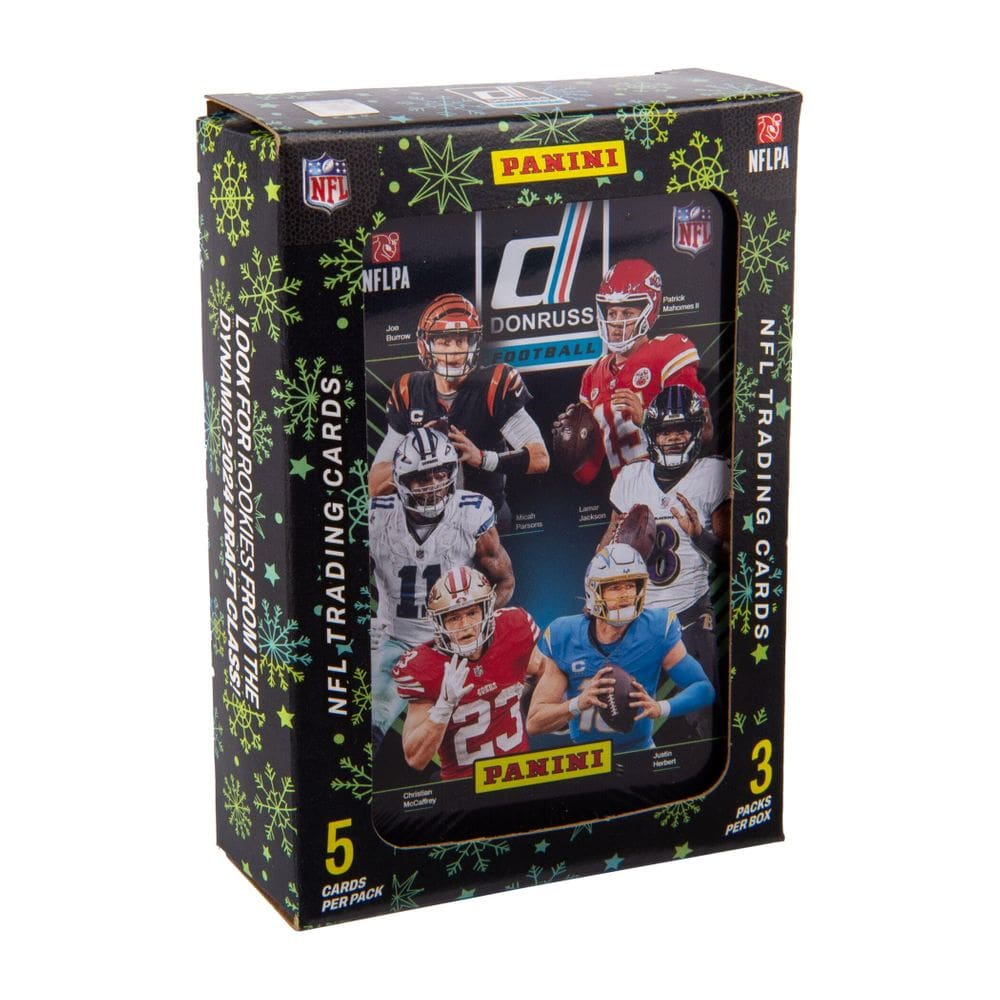Cartões colecionáveis Panini Donruss Football NFL 2024 Tin