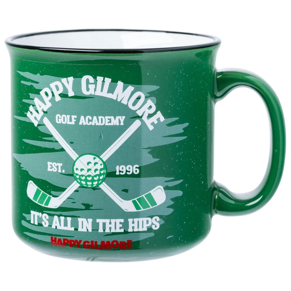 Caneca Camper de cerâmica Silver Buffalo Happy Gilmore Golf 600ml