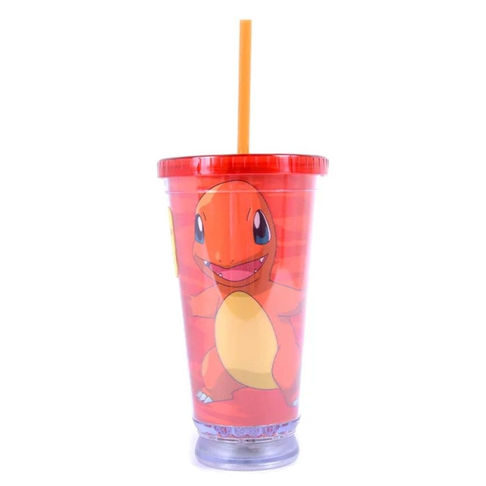 Taça Carnival JUST FUNKY Pokémon Charmander com LED de 530 ml