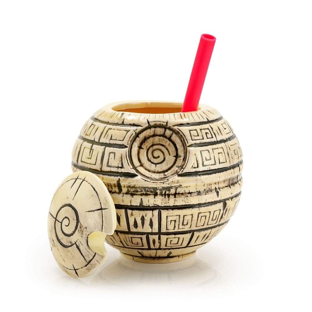 Caneca Geeki Tikis Star Wars Death Star Ceramic 710ml
