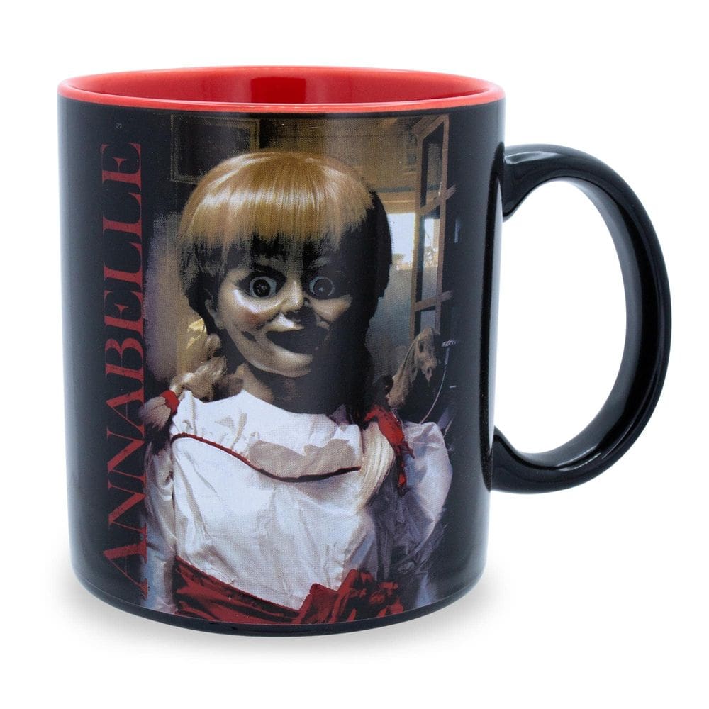 Caneca de cerâmica Silver Buffalo Annabelle The Conjuring 600mL