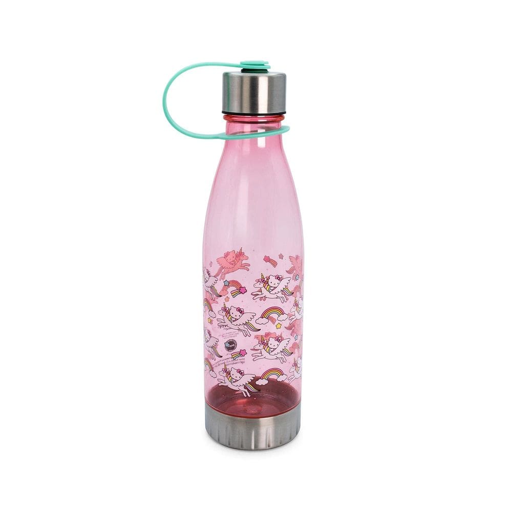 Garrafa de Água Silver Buffalo Sanrio Hello Kitty Unicorn 600ml