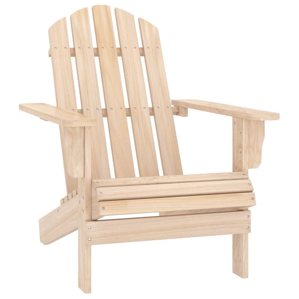 Cadeira de pátio Adirondack VidaXL Moderna e elegante em madeira de abeto maciça