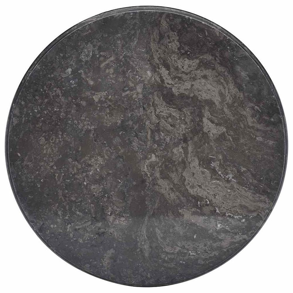 Tampo de mesa VidaXL Marble Black Ø50x2cm interior/exterior