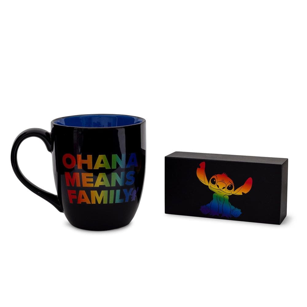 Conjunto de canecas Silver Buffalo Disney Stitch Ohana Means Family 530ml