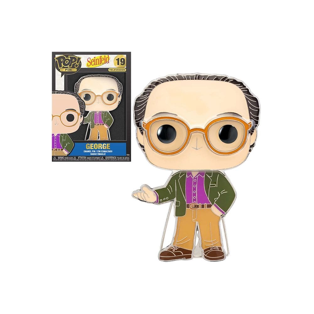 Estatueta Funko Pop! Alfinetes Seinfeld George de 10 cm
