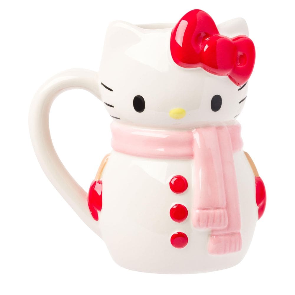 Caneca Silver Buffalo Sanrio Hello Kitty Christmas 600ml