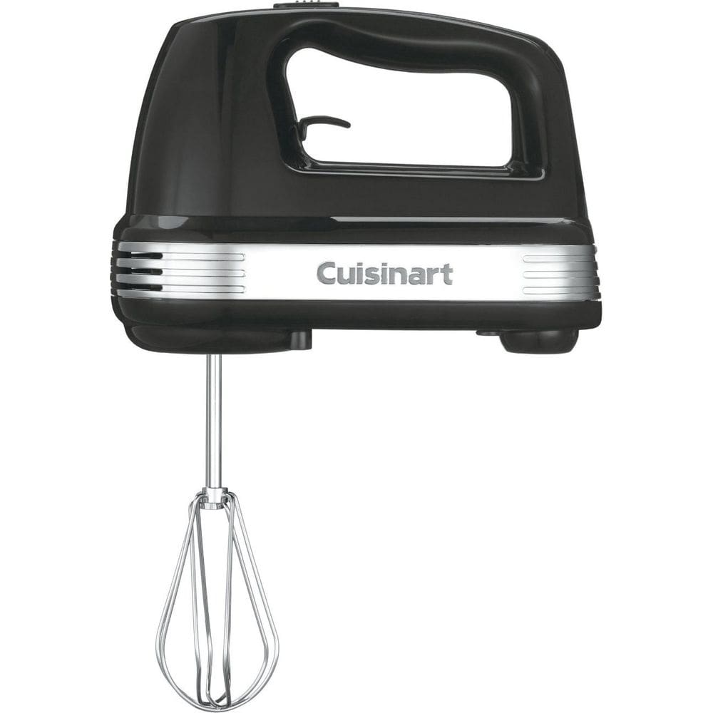Batedeira manual Cuisinart HM-50BK Power Advantage 5 velocidades preta
