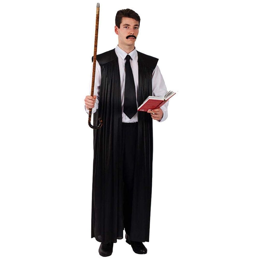 Fantasia Victorian Headmaster Teacher Masculina Orion Tamanho M