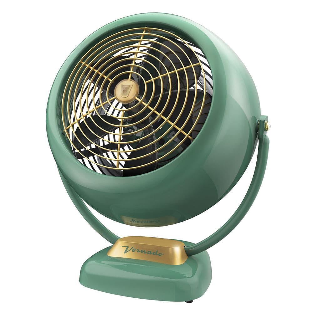 Ventilador de ar Vornado VFAN™ Sr. Vintage Retro Metal Verde