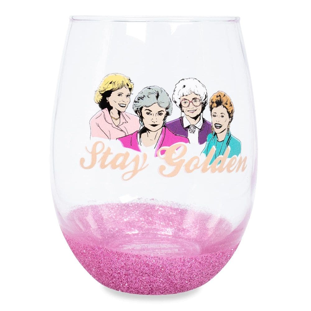 Copo de vinho sem haste Silver Buffalo The Golden Girls 600mL