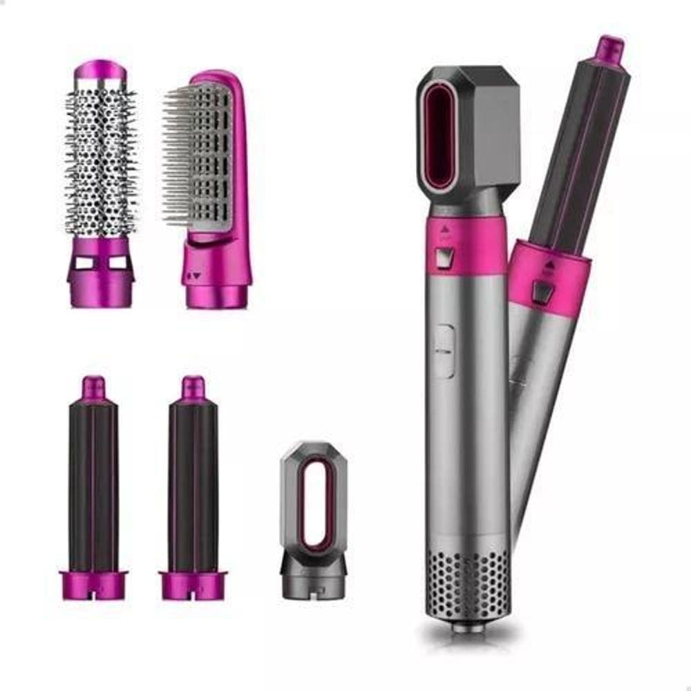 Kit 5 em 1 Secador Modelador Elétrico 1100W