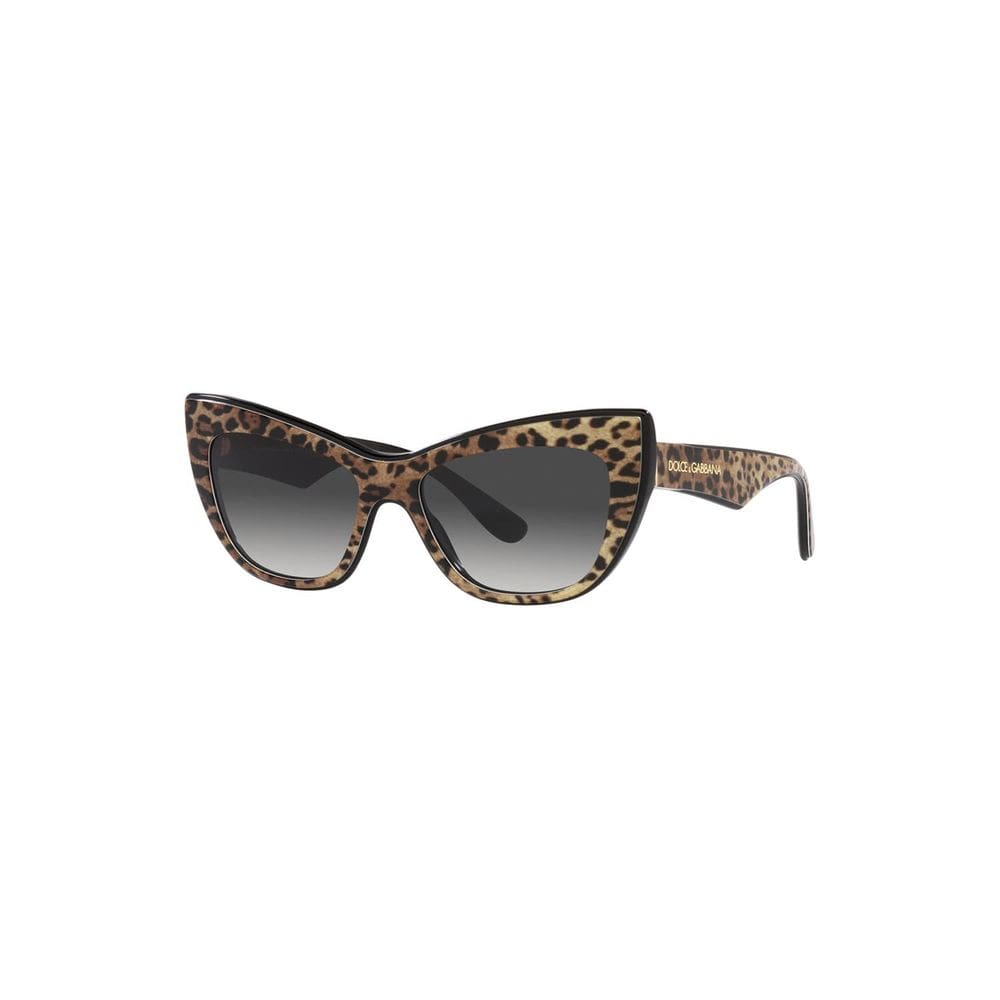 Óculos de sol Dolce & Gabbana DG 4417 31638G Leo Brown/Black