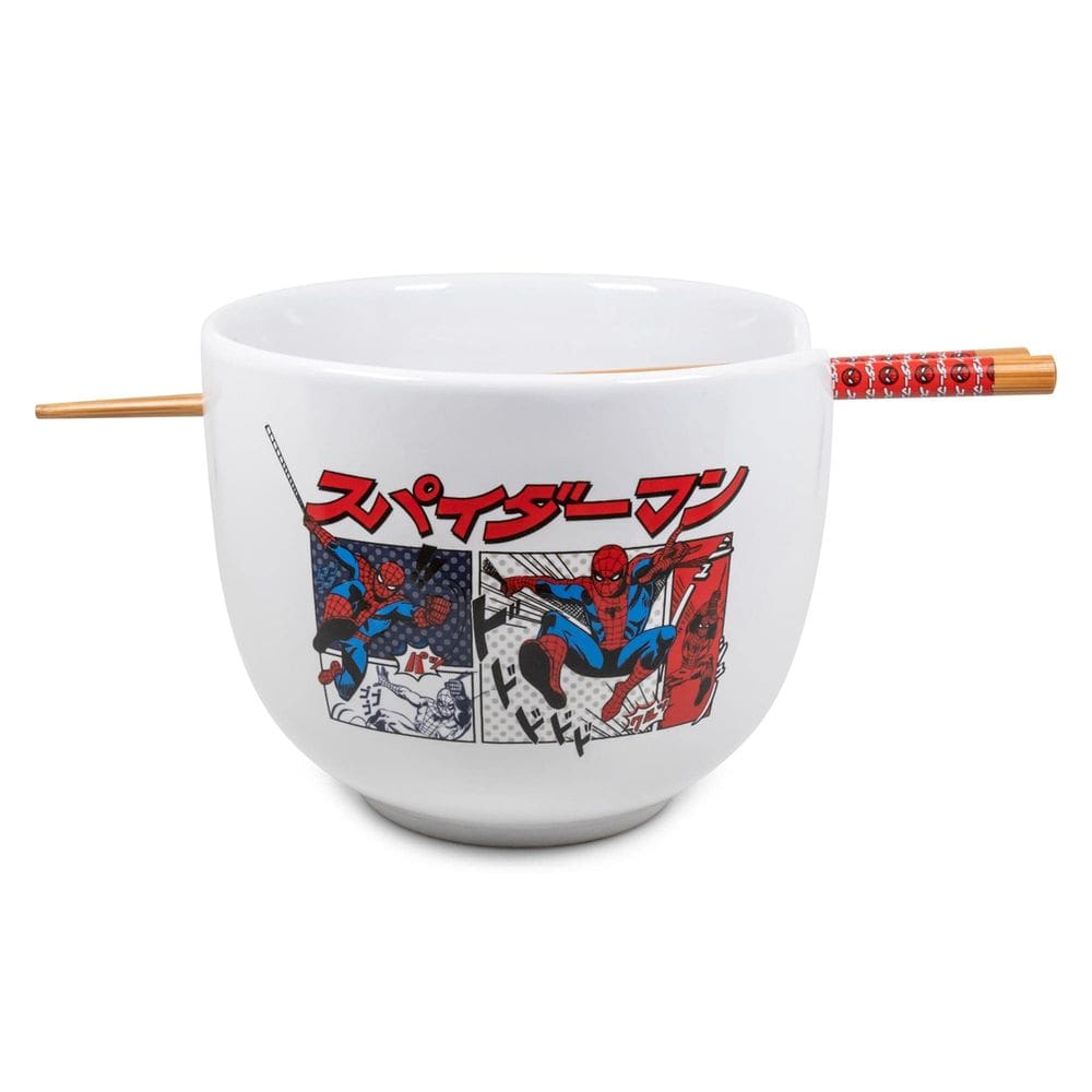 Ramen Bowl Silver Buffalo Marvel Spider-Man Manga 600ml