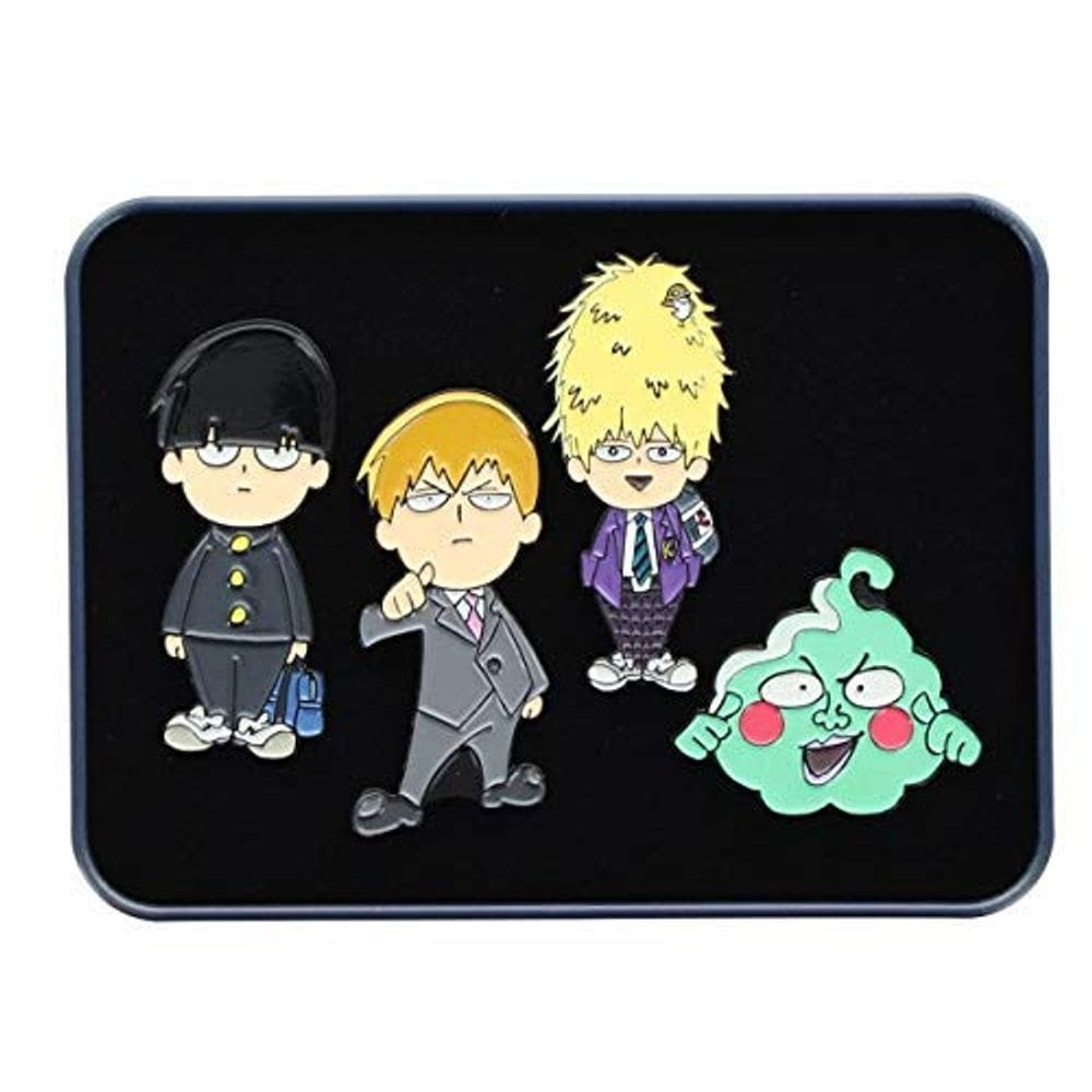Conjunto de pinos JUST FUNKY Mob Psycho 100 Enamel Collector Anime