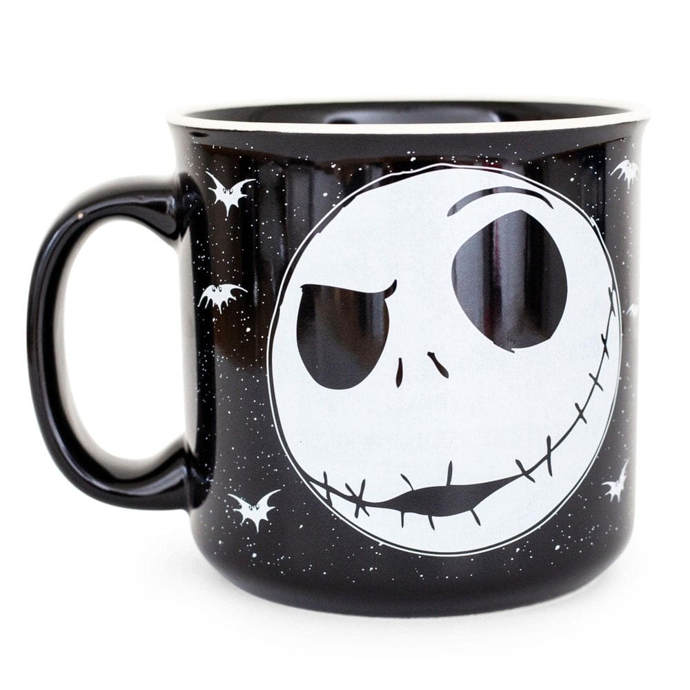 Caneca Camper em cerâmica Silver Buffalo Disney Nightmare 600ml Jack