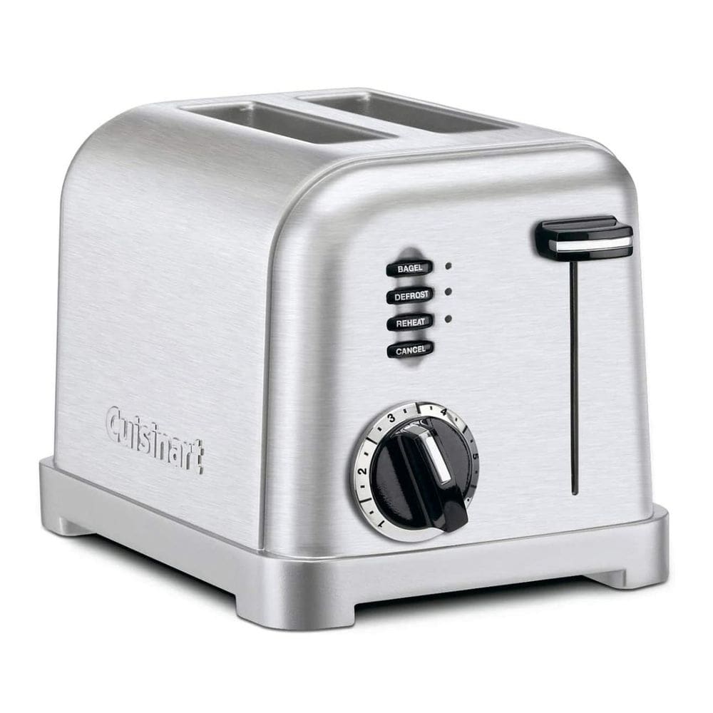 Torradeira Cuisinart CPT-160 Metal Classic em aço inoxidável de 2 fatias
