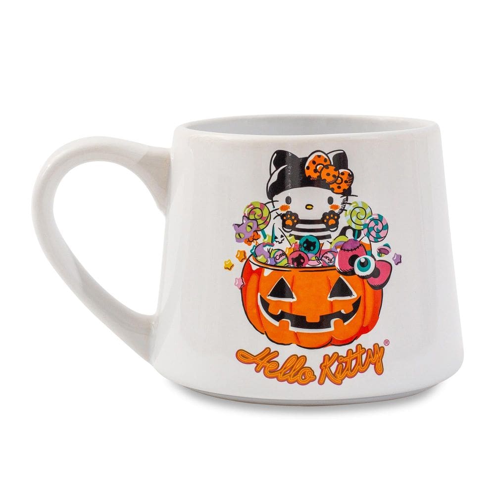 Caneca Silver Buffalo Sanrio Hello Kitty Pumpkin 400mL