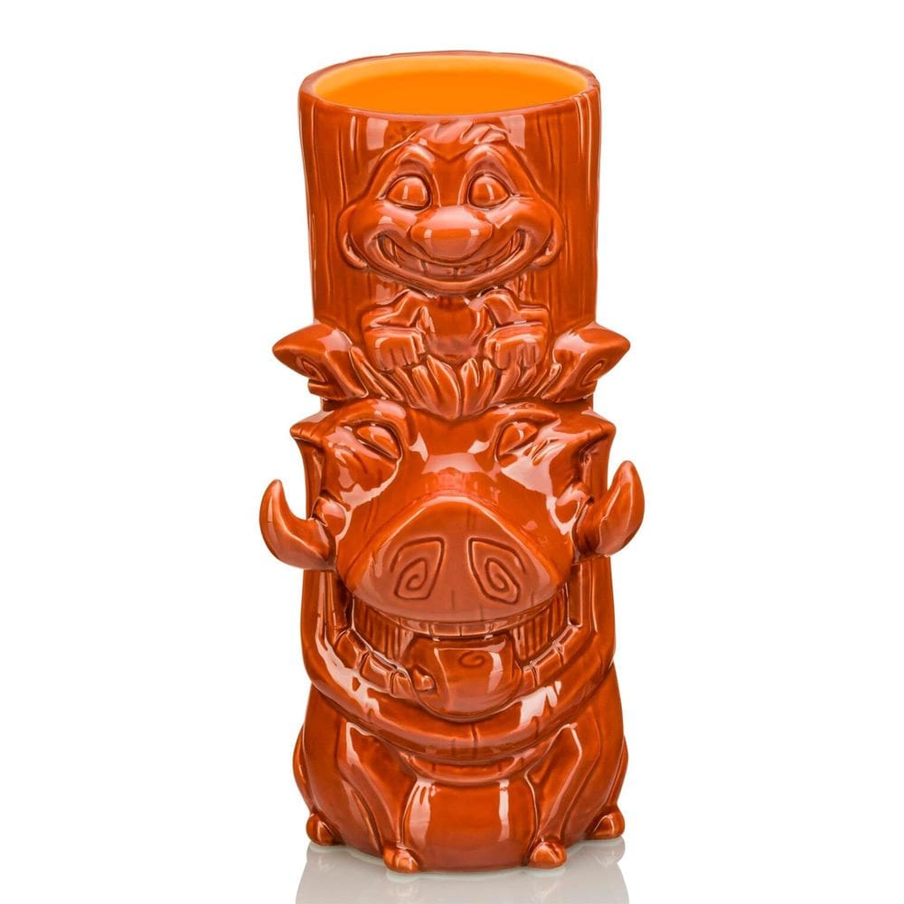Caneca de cerâmica Geeki Tikis Disney The Lion King Timon Pumba 800mL