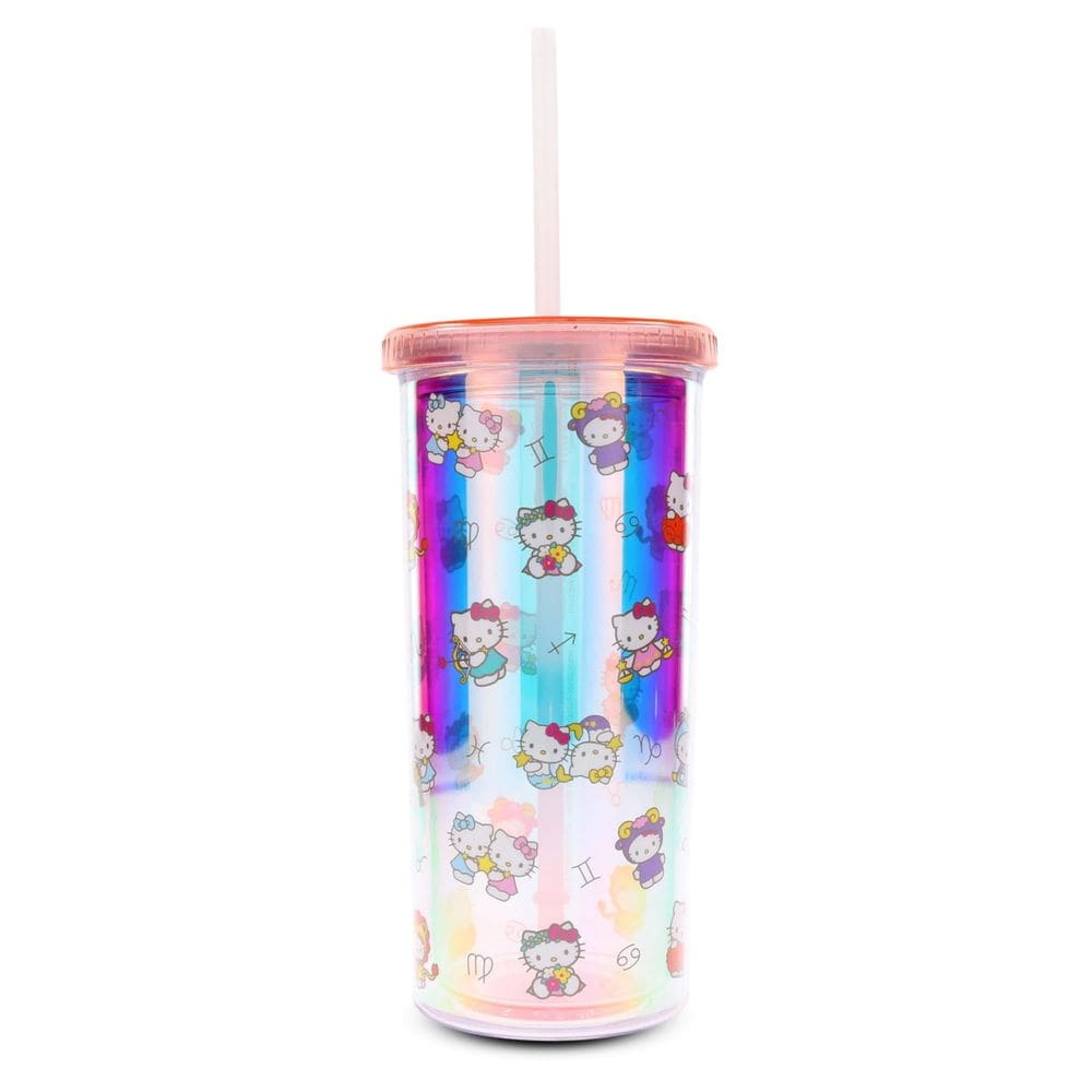 Copo Carnival Buffalo Silver Sanrio Hello Kitty Zodiac 590ml