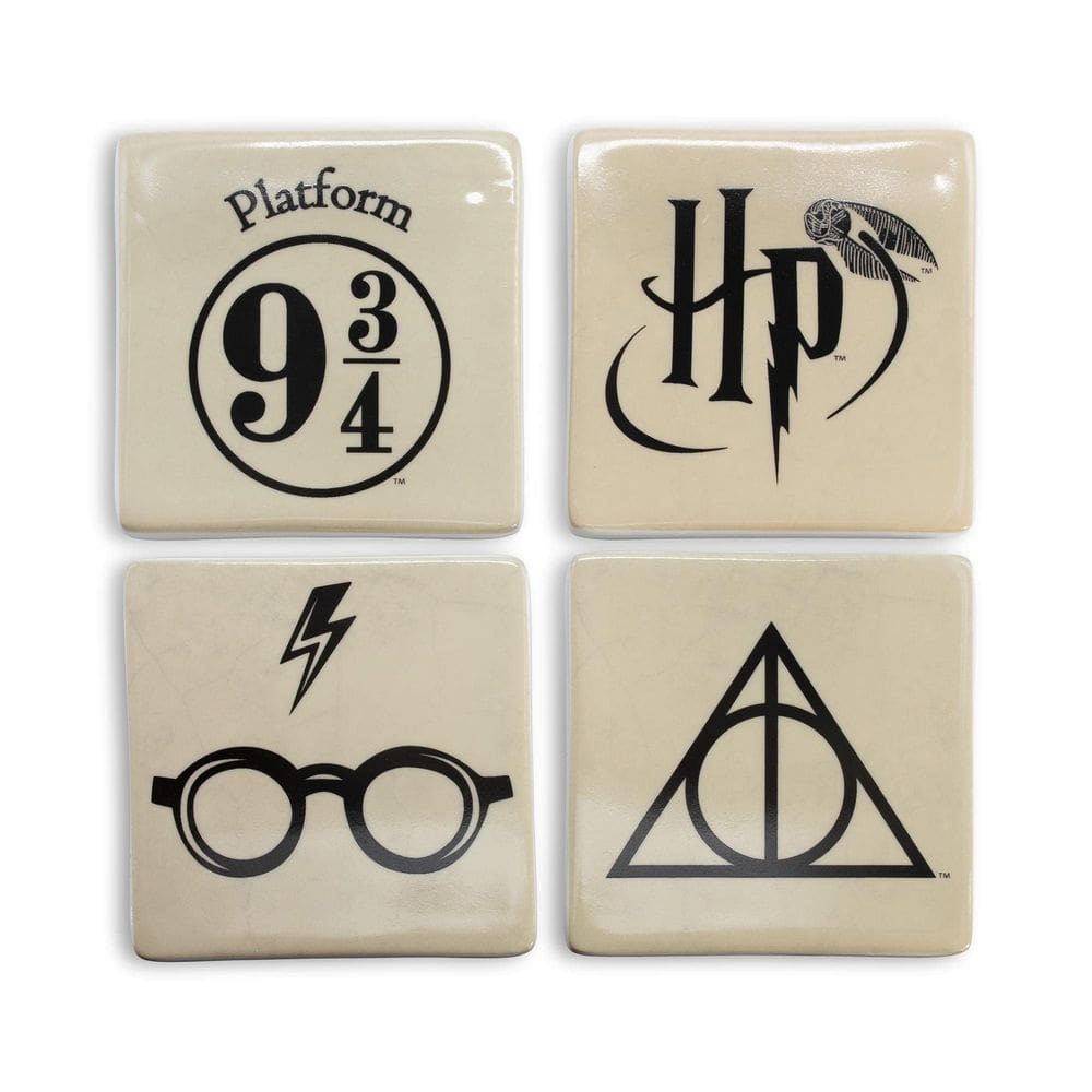 Conjunto de 4 ícones de Harry Potter Coasters Seven20