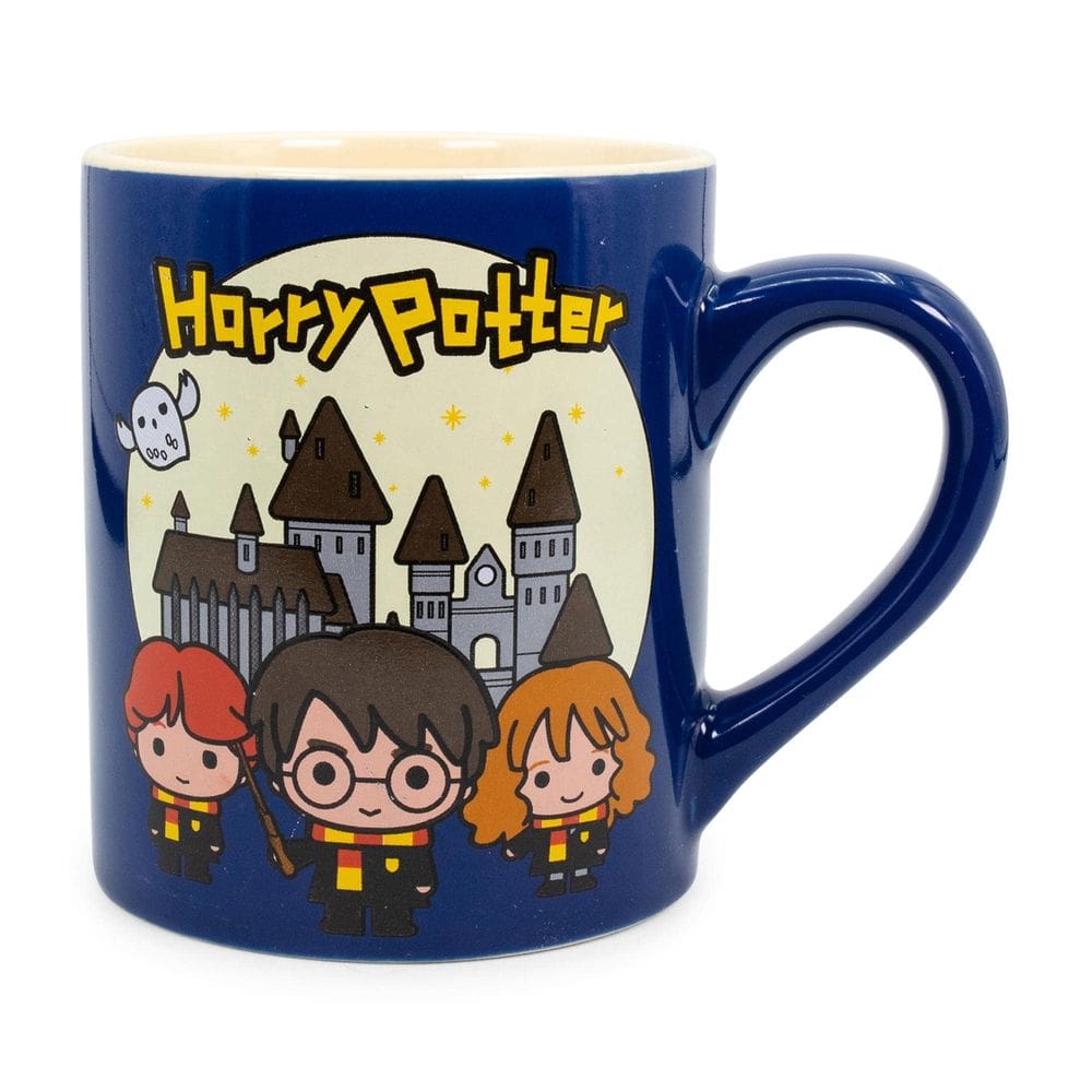 Caneca de cerâmica prateada Buffalo Chibi Animated Harry Potter 420ml