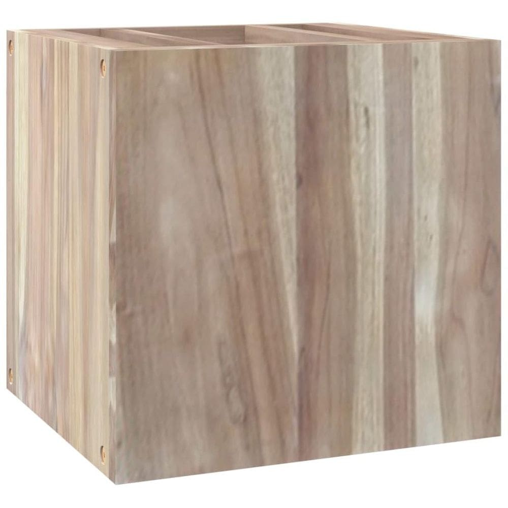 Armário de banheiro de parede vidaXL Teak Wood 41x38x40cm