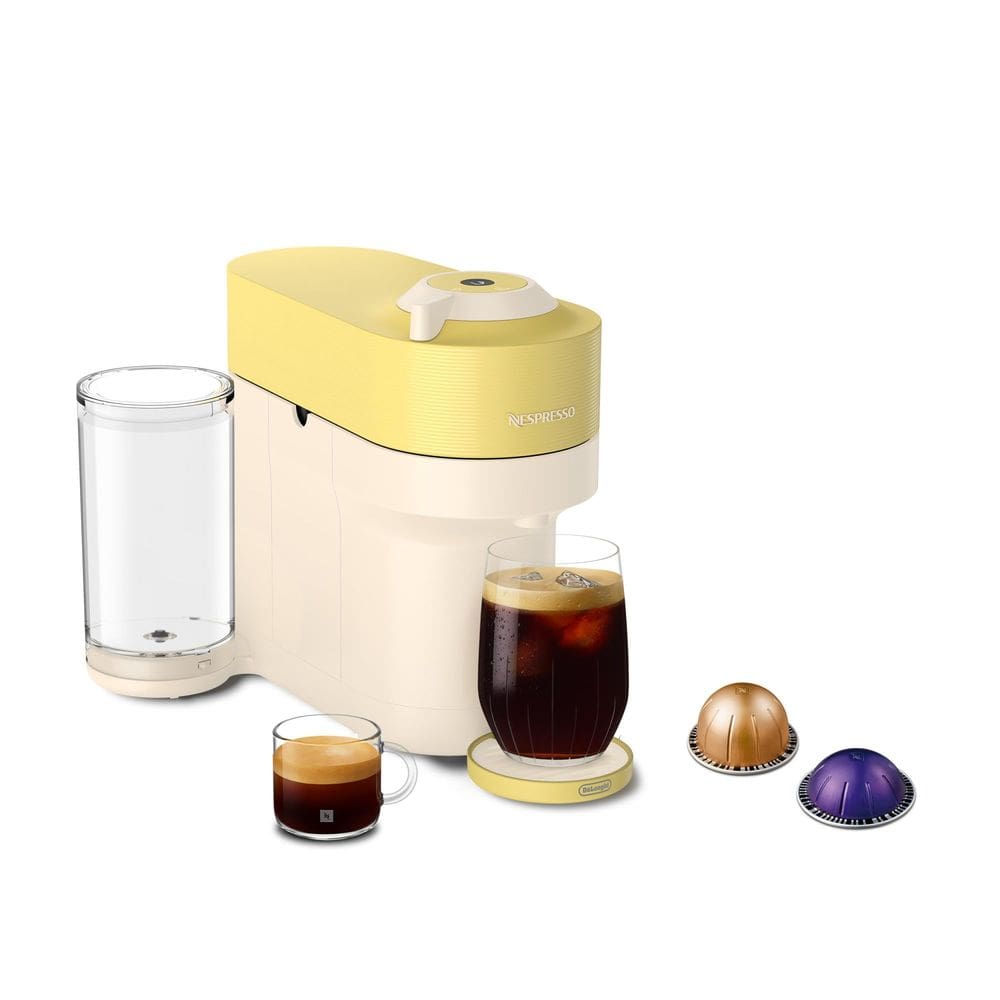 Máquina de café e café expresso Nespresso Vertuo Pop+ Pastel Yellow