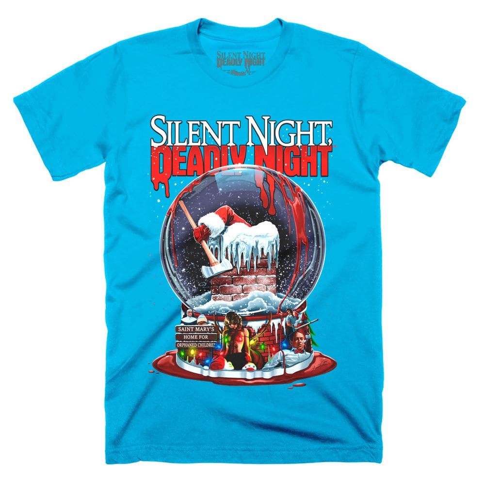Camiseta ROCKINSTONE Silent Night Deadly Night Frozen In Fear