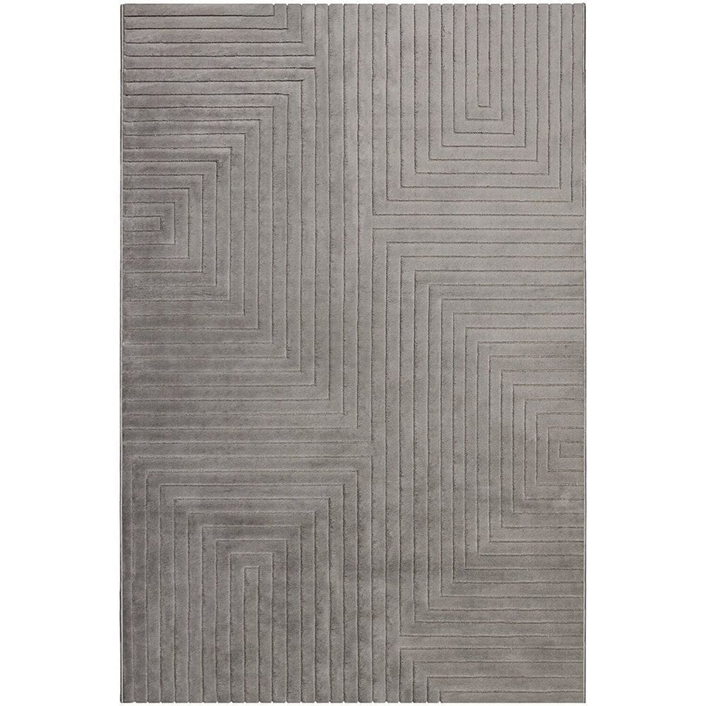 Tapete 200x300 Movimentos Ortagonais Cromio Tapete São Carlos Ortagonais Cromio