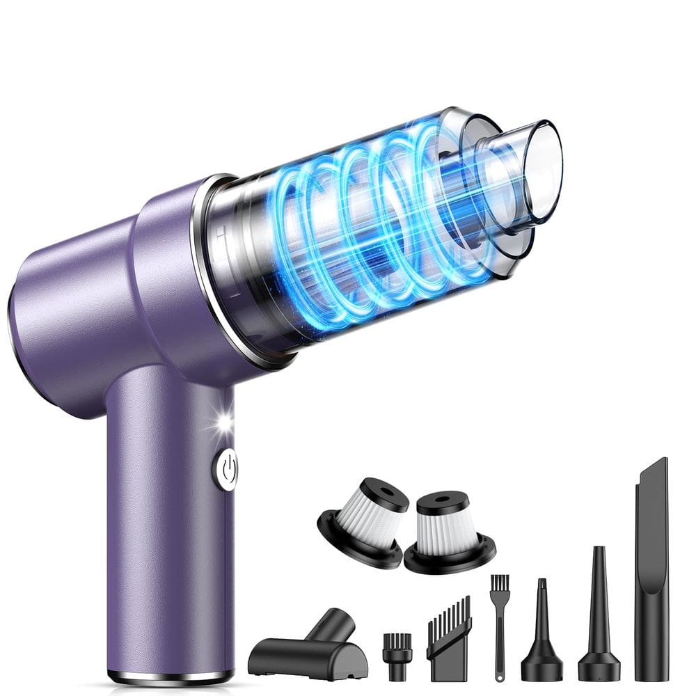 Aspirador de pó portátil para carros KMM 11000PA com Air Duster 120W