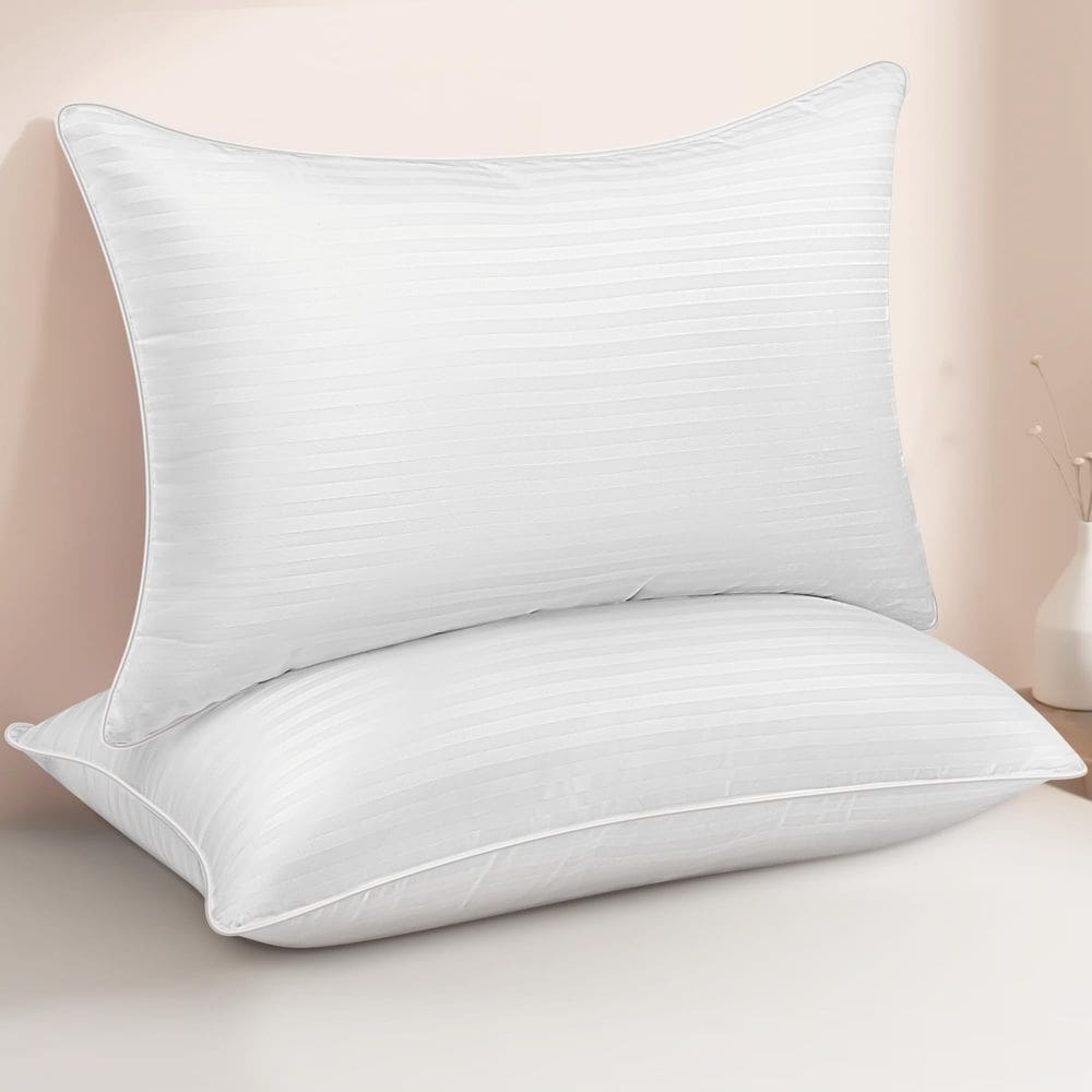 Conjunto de cama king size HEYCUZI com 2 plumas alternativas