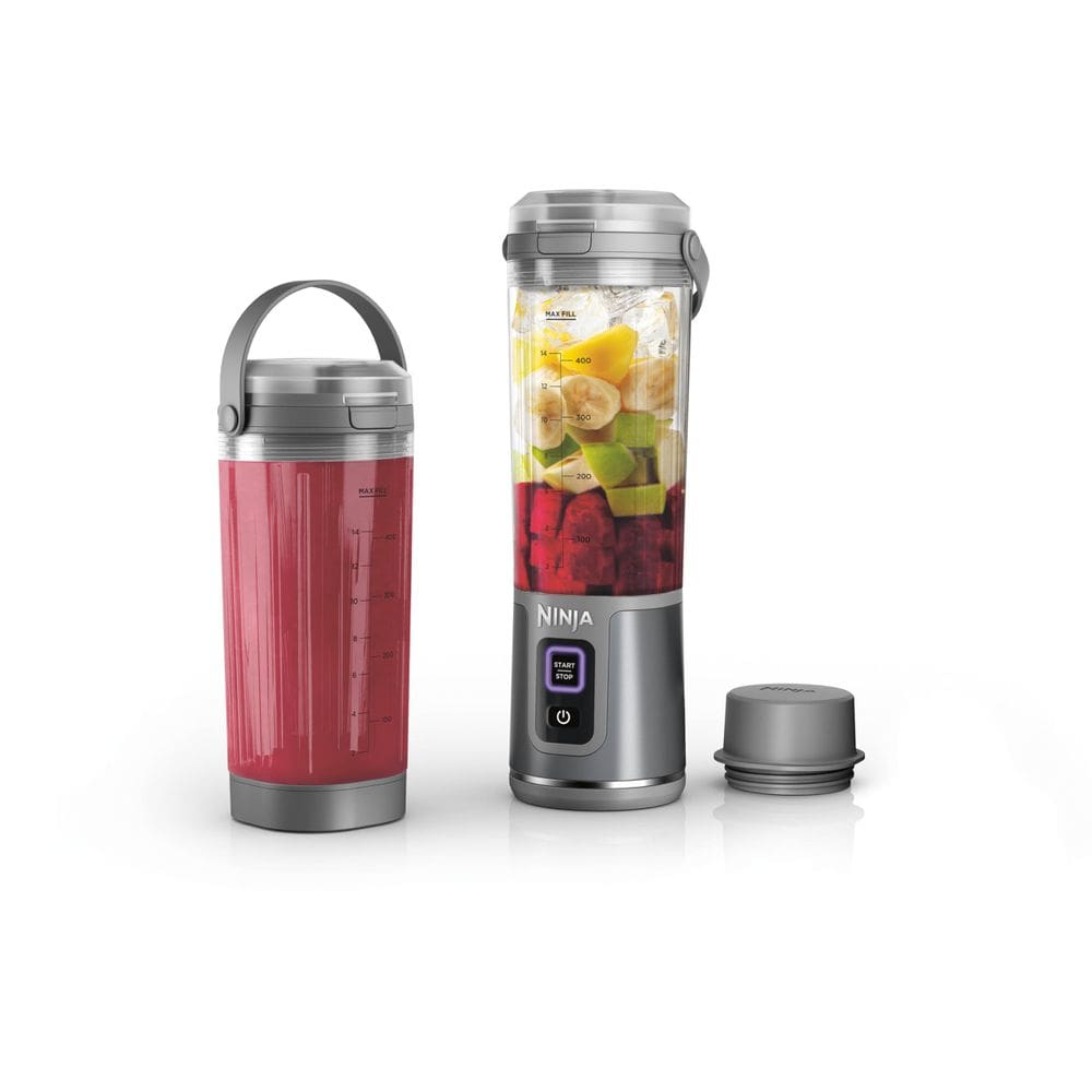 Liquidificador portátil Ninja Blast CL155AGY 500mL sem fio cinza