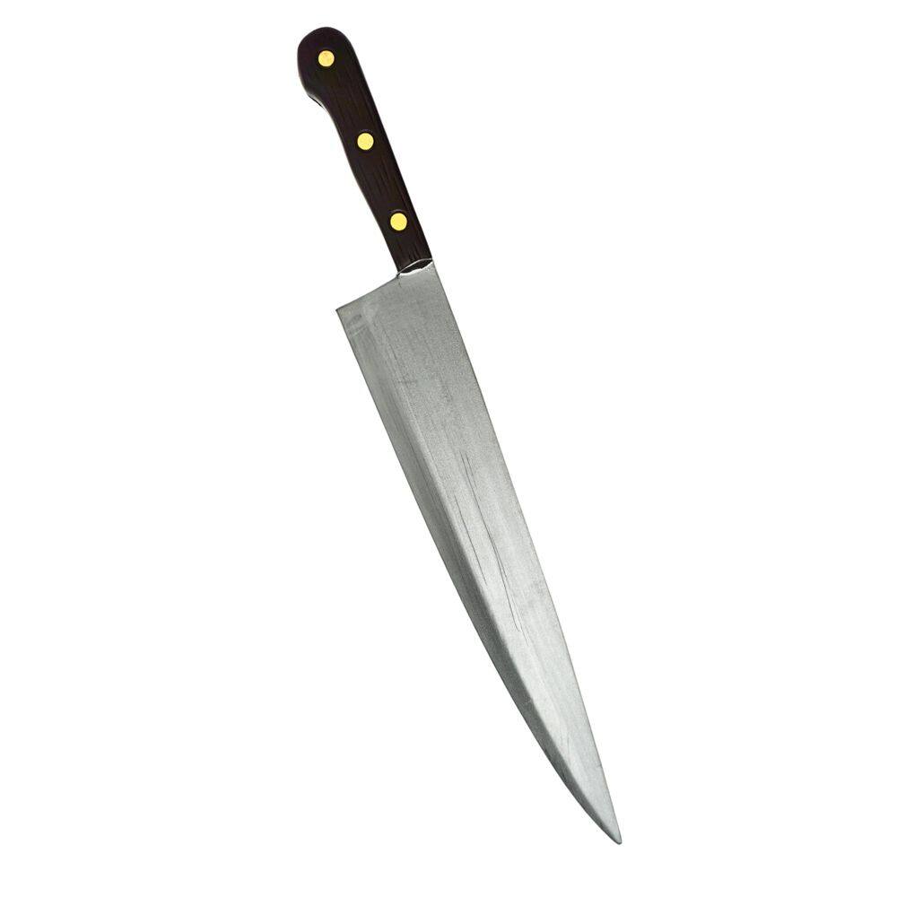 Faca de cozinha falsa Costume Prop 4E`s Novelty, espuma de 17,5 cm