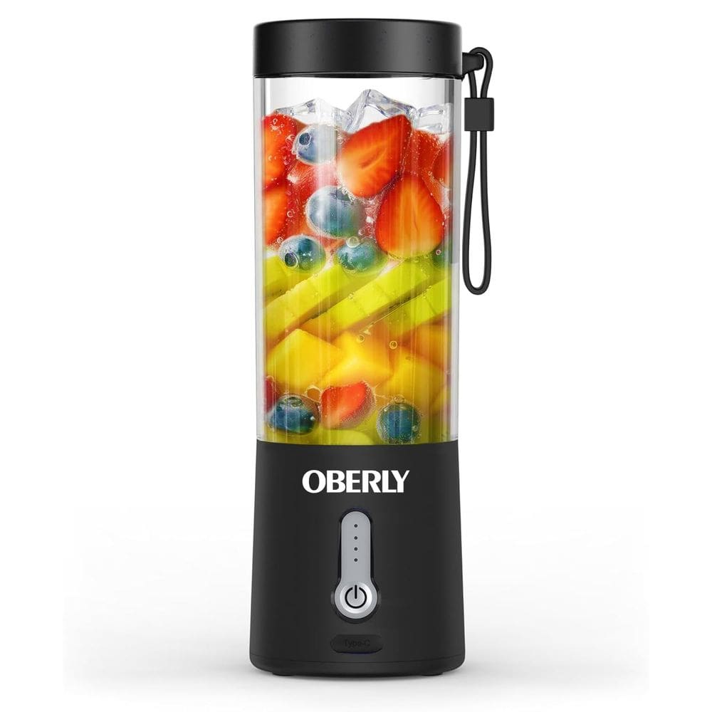 Liquidificador portátil OBERLY 500mL para batidos com USB recarregável