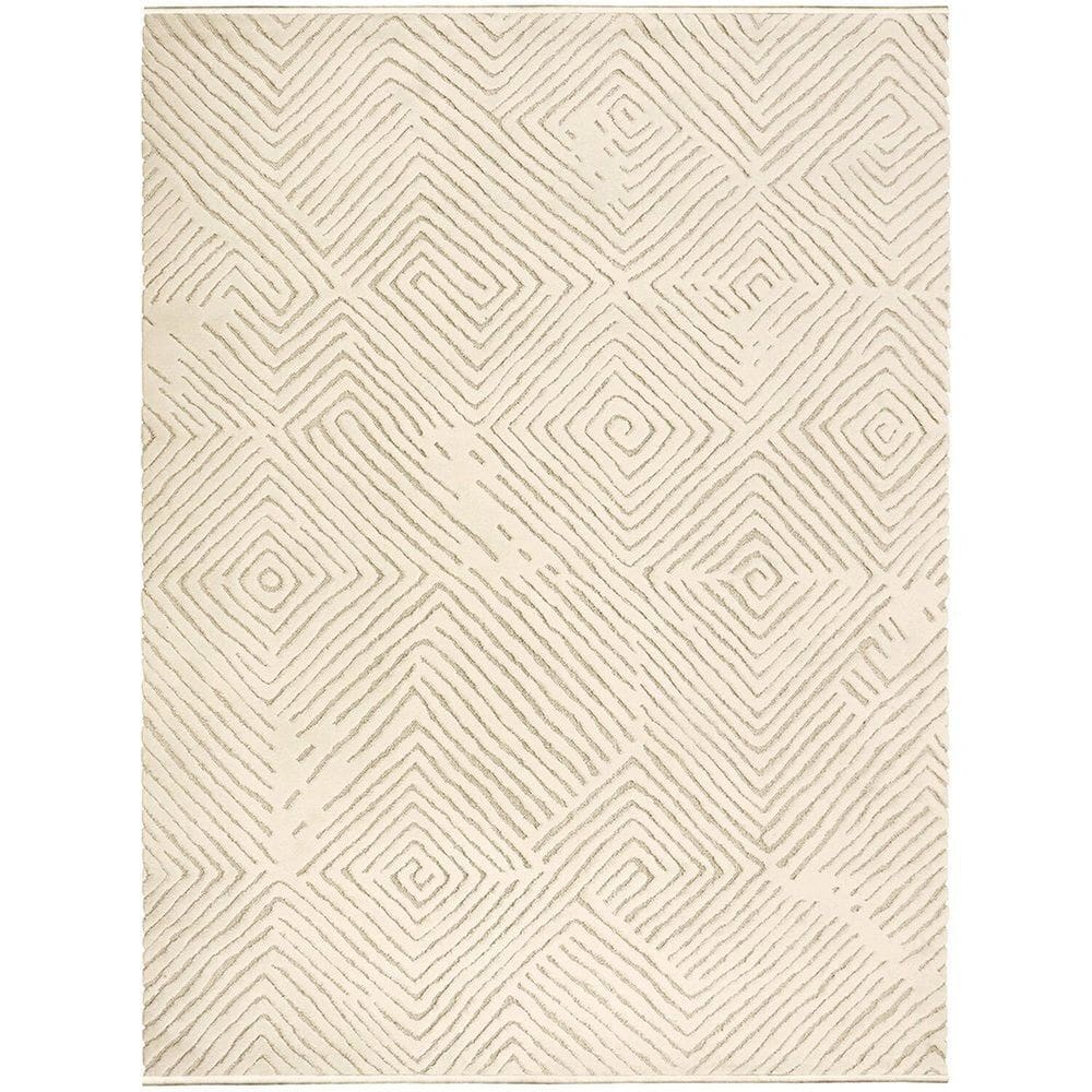 Tapete 150x200 Movimentos Diagonais Snow Tapete São Carlos Diagonais Snow