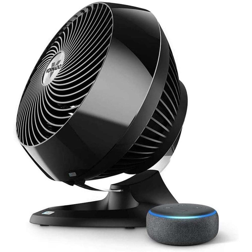 O ventilador circulador de ar Vornado 660 AE funciona com Alexa Black