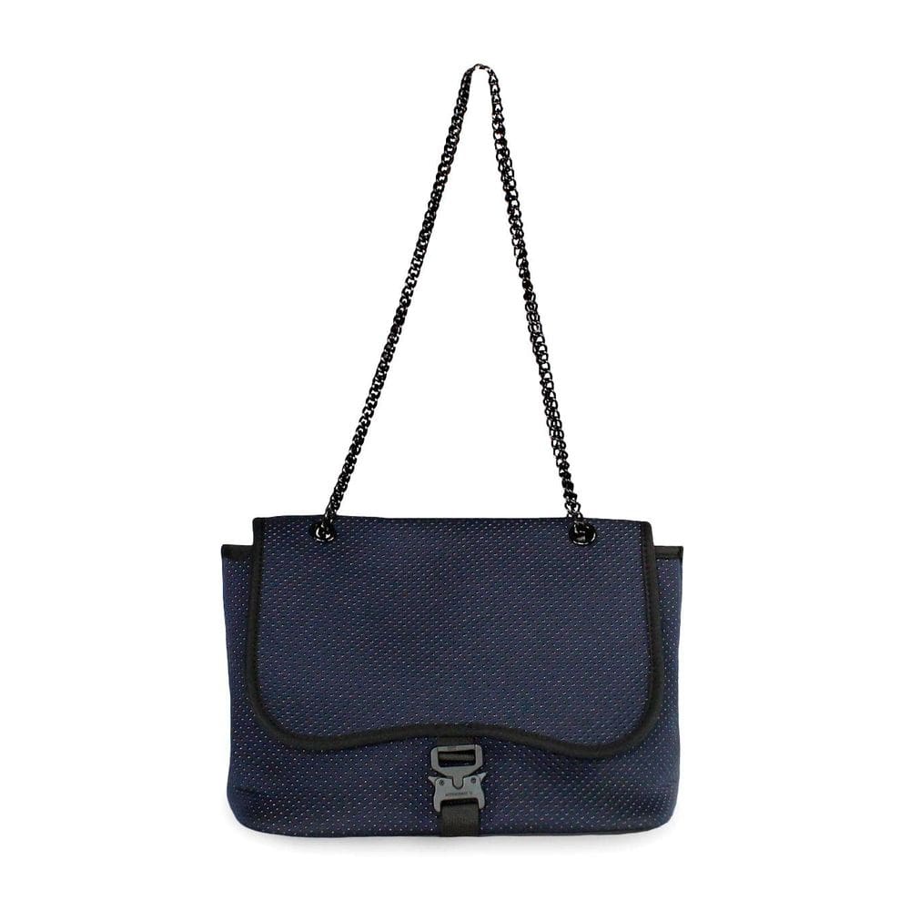 Bolsa POUPS Flap Crossbody Neoprene resistente à água azul