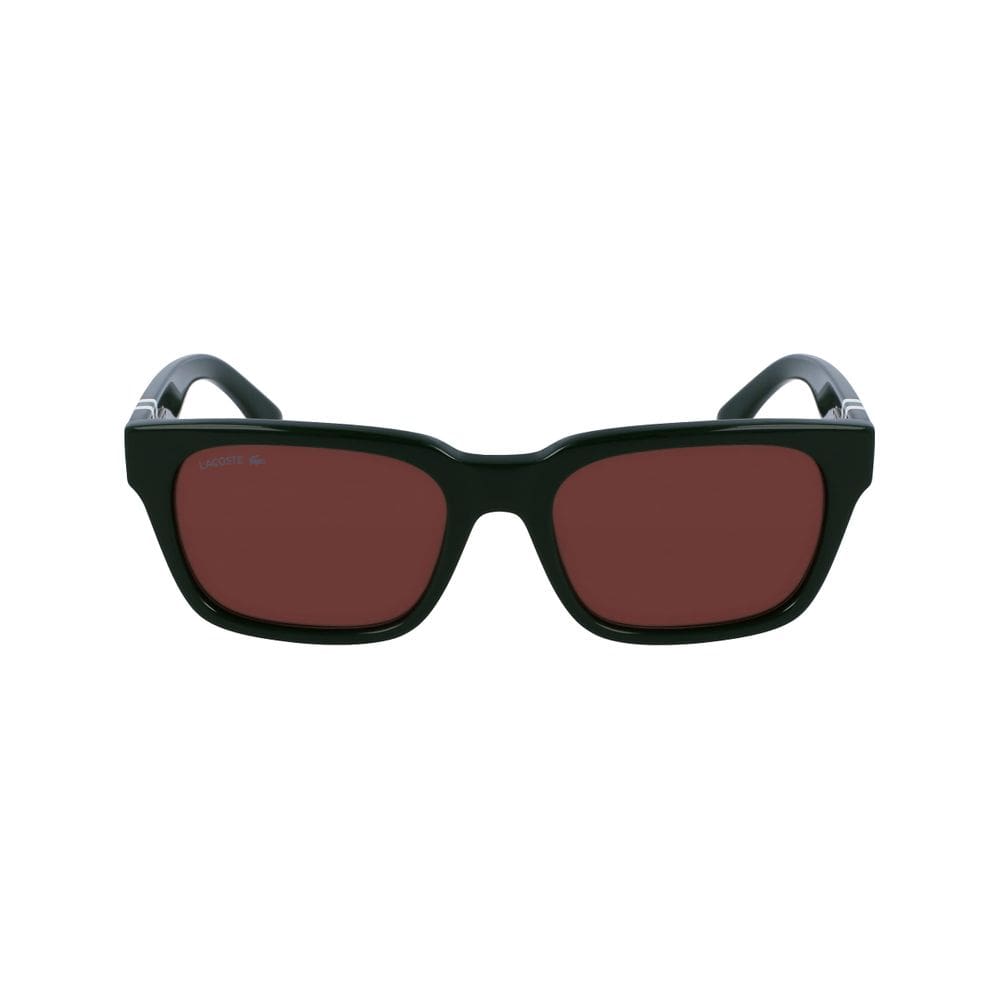 Óculos de sol Lacoste L6007S verde escuro/marrom para homens