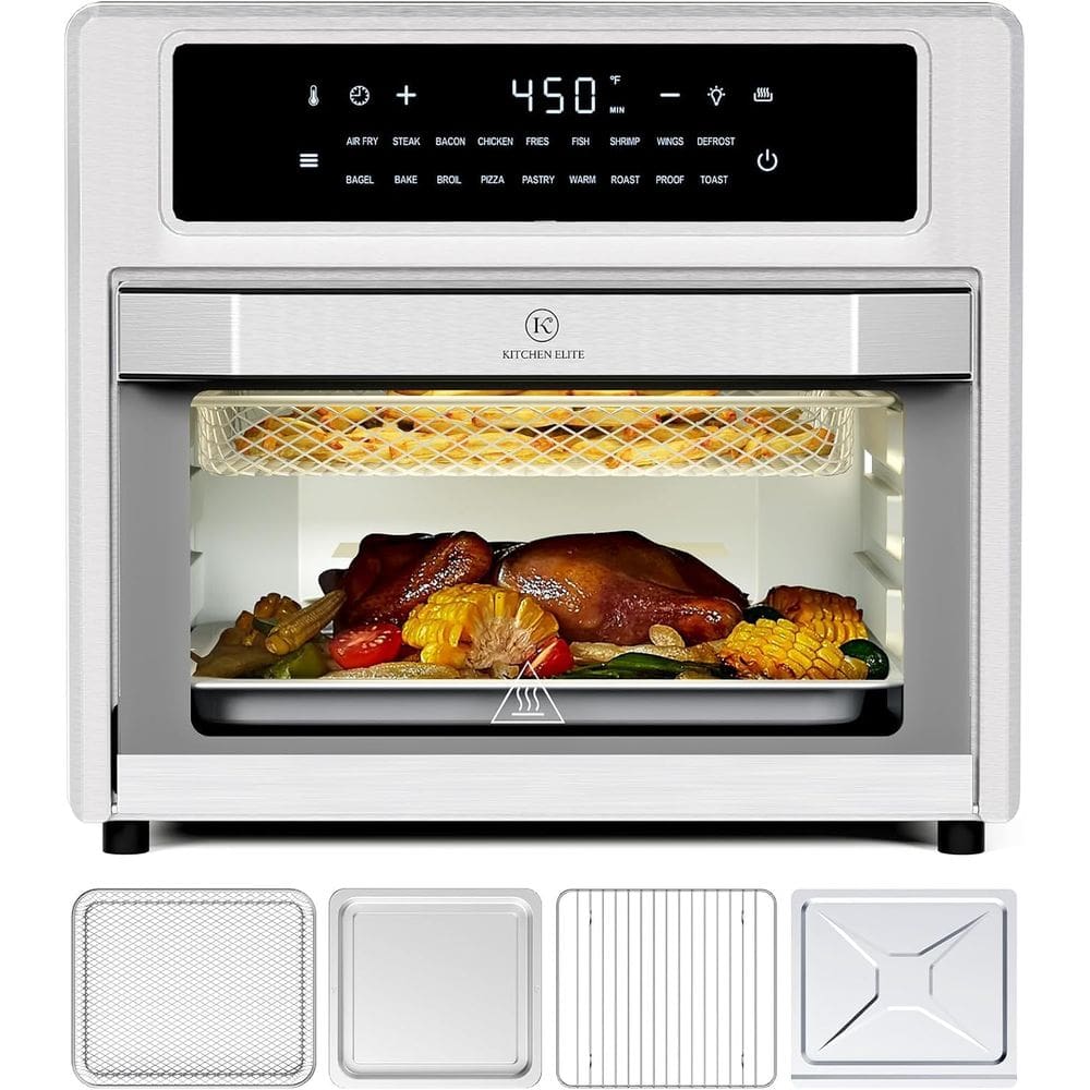 Fritadeira Air Fryer Kitchen Elite 26.4L 18 funções