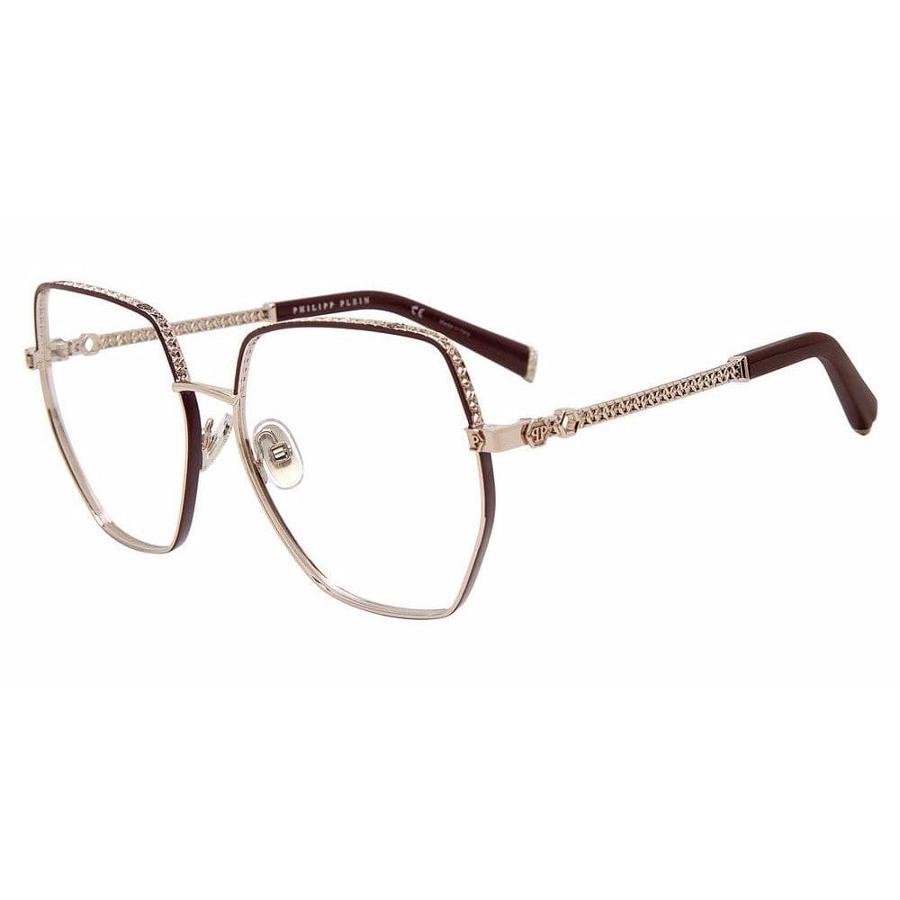 Armação de óculos Philipp Plein VPP054S 0K99 Oro Rosso Bordeaux